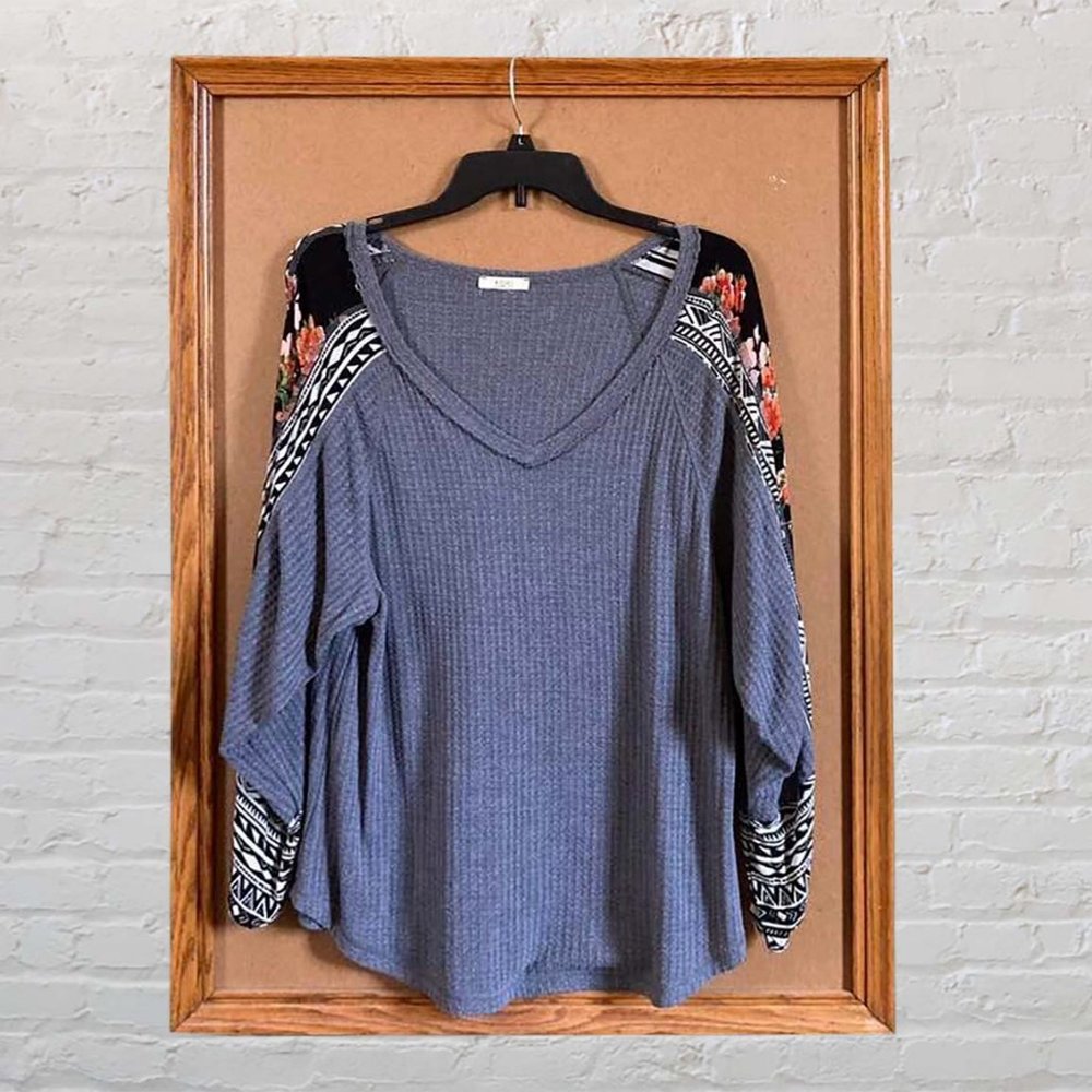 Kori America Long Sleeve Top Size Medium